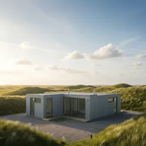 Fundeer een modulaire woning eenvoudig met schroefpalen