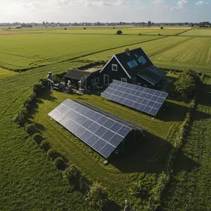 Zonnepanelen laten plaatsen op de grond